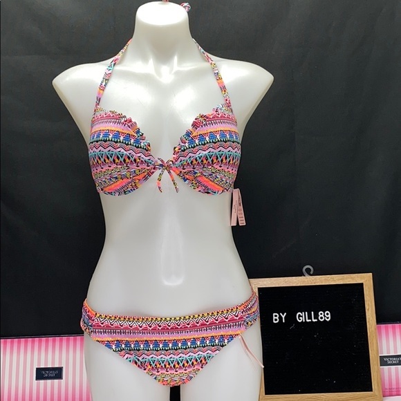 New ❤️ Victoria Secret Swimsuit 2PC 34D/L - Picture 2 of 9